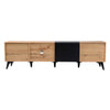 180 cm TV Cabinet Stand Sideboard TV Entertainment Unit Living Room Furniture