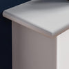 Radiator Cover White Unfinished Modern Traditional Wood Grill Cabinet Shelf MDF