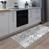 120cm Vinyl Floor Mat Rug Tile Mosaic Pattern Non Slip Easy Clean Home Decor