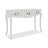 Juliette White Console Table, Stunning Shabby Chic Hallway table with 3 drawers