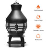 Patio Fire Pit Chimenea Fireplace Wood/Coal Burning Heater Fire Pit Heavy Duty