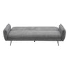 Click Clack Sofa Bed Fabric 3 Seater Couch Recliner Sleeper Settee Large Cushion