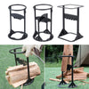 Firewood Kindling Splitter Racker Manual Log Wood Cutter Steel Splitting Tools