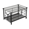 Slide Out Drawer Basket Metal Wire Organizer Under Sink Bathroom Storage Unit
