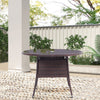 Outdoor Rattan Garden Table Chairs Patio Furniture Bistro Set Dining Table Party