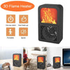 3D Flame Heater Home Desktop Mini Electric Warmer Machine Winter Stove Radiat;