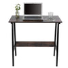 31.5" Small Computer Desk Writing Study Workstation Storage Table Home Office