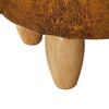 Upholstered Animal Shaped Ottoman Ride-on Footrest Stool Rest Seat TOY Kids New