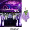 SYST Wedding Wisteria Fake Flowers Artificial Flower Vine Hanging Garland Decor