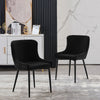 2X Velvet Dining Chairs Diamond Seat Padded Kitchen Dining room Chairs