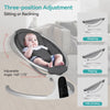Electric Baby Swing Infant Cradle Bouncer Rocker Chair Music Remote Bluetooth