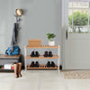 3 Tier Wooden Shoe Rack Storage Shelves Display Stand Footwear Organiser Holder