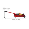 Heavy Duty 2 Ton Trolley Jack Hydraulic Lift Low Car Van Garage Workshop 2 Tonne