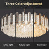 3/4/5-Layer Luxury Crystal Chandelier Ceiling Light Pendant Lamp Living Room Hal