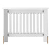 109cm MDF Radiator Cover Wall Cabinet Wide Wood Slats Vertical Grill White DIY