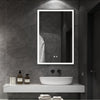 Wall Mounted Bathroom Vanity Mirror with Anti-Fog Demister Dimmable LED Lights