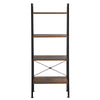 4 Tier Metal Ladder Shelf Display Shelving Rack Plant Stand Storage Corner Unit