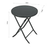 Garden Bistro Patio Furniture Set Folding Table Chairs Outdoor Indoor Rattan NEW