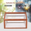Wooden Greenhouse Garden Planter Box Growhouse Portable Cold Frame Transparent