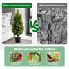 90CM Artificial Cedar Tree Fake Cypress Tree w/ Pot Greeny Faux Potted Plants