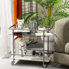 Kitchen Dining Tea Drinks Bar Trolley Alcohol Serving Cart Sofa Side Drink Table