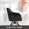 1/2/4/6 Velvet Swivel Dining Chairs Padded Seat Accent home & restaurants