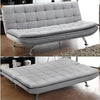 Upholstered Fabric 2-3 Seater Sofa Bed Click Clack Recliner Double Sleeper Couch
