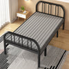 3FT Single Folding Bed Home Office Guest Bed Platform with Headboard Footboard