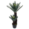 Large Artificial Cycas Tree in Pot Fake Green Plant Indoor Outdoor Home Office