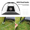 Foldable Golf Net Training Aid Practice Driving Net Cage System Hitting Chipping