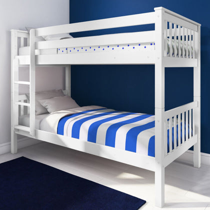 Triple Bunk Beds 3ft Single Bed Frame Wooden Double Bunk Bed For Kids Children