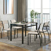 Dining Table and Chairs 4 Seater Kitchen Furniture Dining Room Set for home
