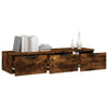 Wall Cabinet Floating TV Unit Media Cabinet Storage Engineered Wood