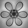Modern LED Ceiling Light Chandelier Light LivingRoom Bedroom Pendant Flower Lamp
