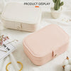 Jewelry Boxes Organizer Portable Travel Leather Jewellery Ornaments Case Storage