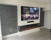 Exclusive Electric Fire Media Wall 1250mm 50inch HD Panoramic 3/2/1 Sided 2023