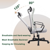 Mesh Office Chair Comfortable Height Adjustable Ergonomic Office Chair Gray