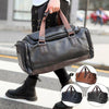 Mens Leather Duffle Weekend Bag Gym Large Travel Womens Luggage Handbag Holdall
