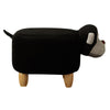 Upholstered Animal Shaped Ottoman Ride-on Footrest Stool Rest Seat TOY Kids New