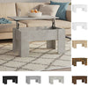 Coffee Table Engineered Wood Couch Tea Accent End Table Multi Colours vidaXL
