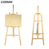 5ft 1500mm Wooden Pine Tripod Studio Canvas Easel Portables Art Stand