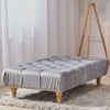 Large Footstool Velvet Pouffe Foot Stool Ottoman Living Room Bench Coffee Table
