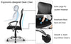 Office Swivel Chair Mesh High Back Executive Adjustable Seat Recline Chair QW