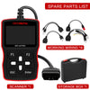 Mini Motorcycle Scanner Portable Motorcycle Diagnostic Tool with 2.4 Inch brtNK