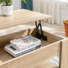 Coffee Table With Storage Lift Top Up Drawer Shelf Wooden Living Room Furniture