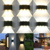 Aluminum Sconce Outdoor LED Wall Lamp Garden Corridor Balcony Up Down Lights