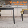 Modern Extendable Dining Table 130-160cm Extending Marble Kitchen Dinner Table