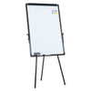 Large Tripod Magnetic Whiteboard Flipchart Easel White Board Stand Office School