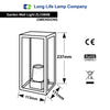 Traditional Vintage Style Outdoor Single Wall Lights IP44 Garden Lantern Lights