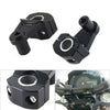 2x Universal 7/8'' 22mm Motorcycle HandleBar Handle Fat Bar Mount Clamps Riser
